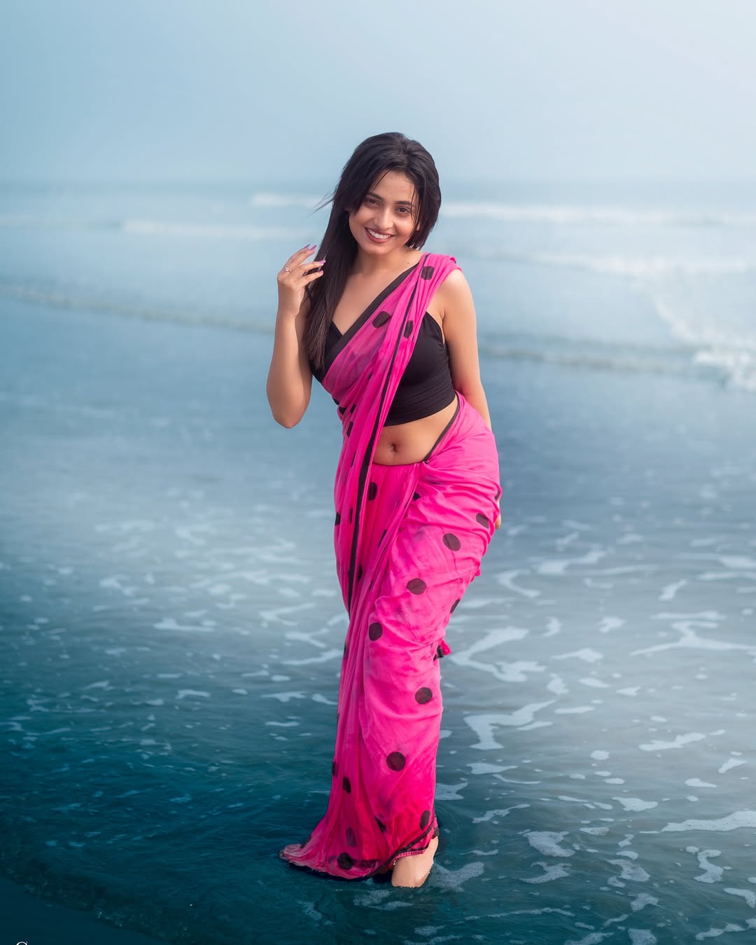 PANKHUDI PINK COTTON HANDLOOM SAREE