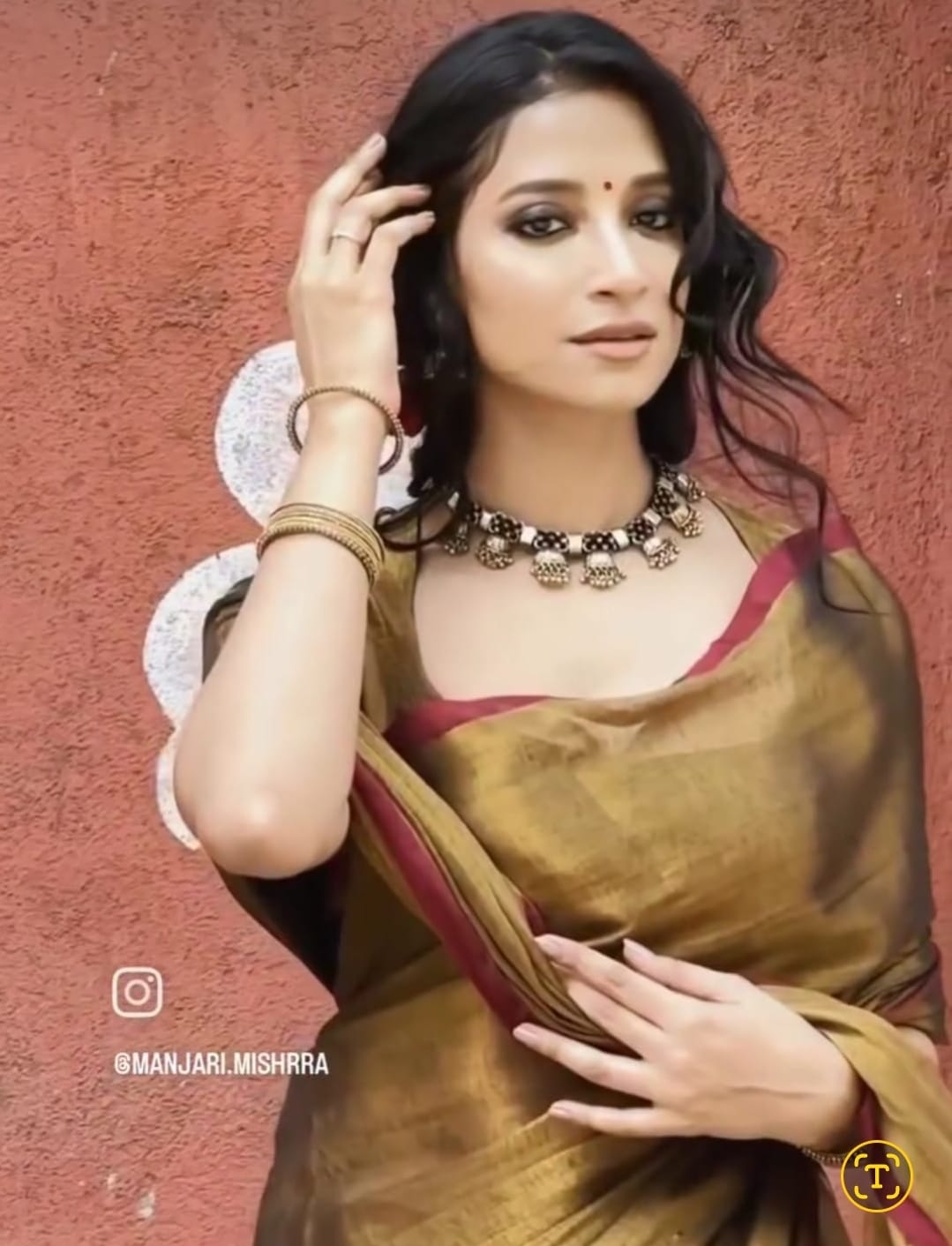 SWARNA RAGINI – GOLD TISSUE SAREE