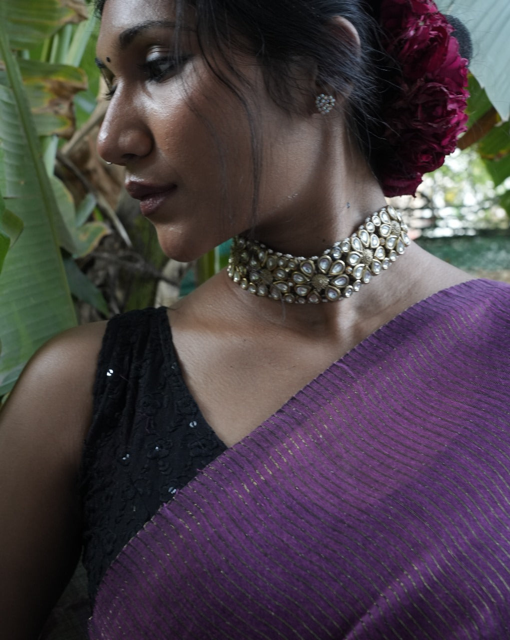 Mulberry Mist Cotton Saree